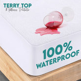 Perfect Nest - Extra Deep Waterproof Terry Bed Sheet Protector