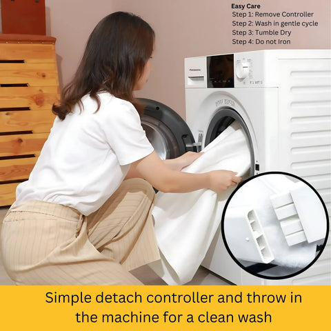 Perfect Nest - Heated Electric Blanket – Soft Microfiber