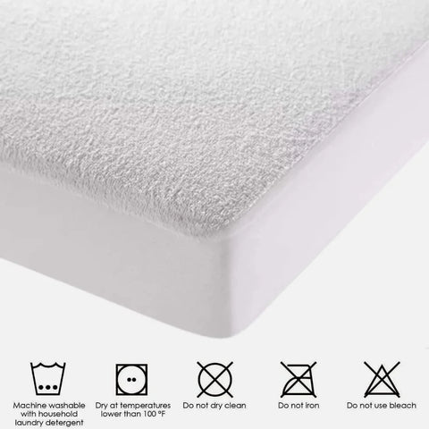 Perfect Nest - Extra Deep Waterproof Terry Bed Sheet Protector
