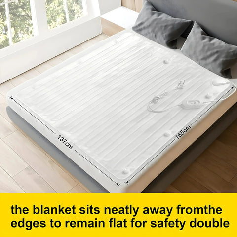 Perfect Nest - Heated Electric Blanket – Soft Microfiber