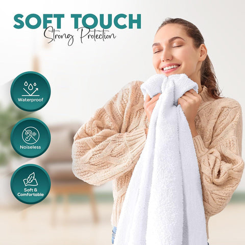 Perfect Nest - Extra Deep Waterproof Terry Bed Sheet Protector