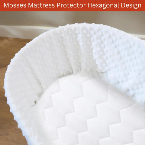 Perfect Nest - Baby Mattress Protector for Moses Basket and Cradles