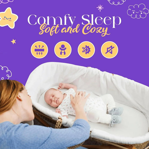 Perfect Nest - Baby Mattress Protector for Moses Basket and Cradles