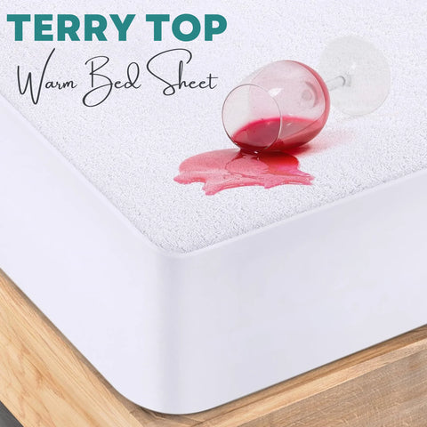 Perfect Nest - Waterproof Terry Winter Bed Sheet