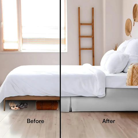 Perfect Nest - Luxury Pleated Valance Sheets