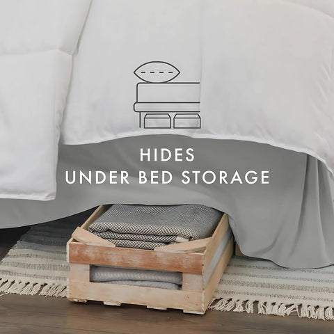 Perfect Nest - Luxury Pleated Valance Sheets