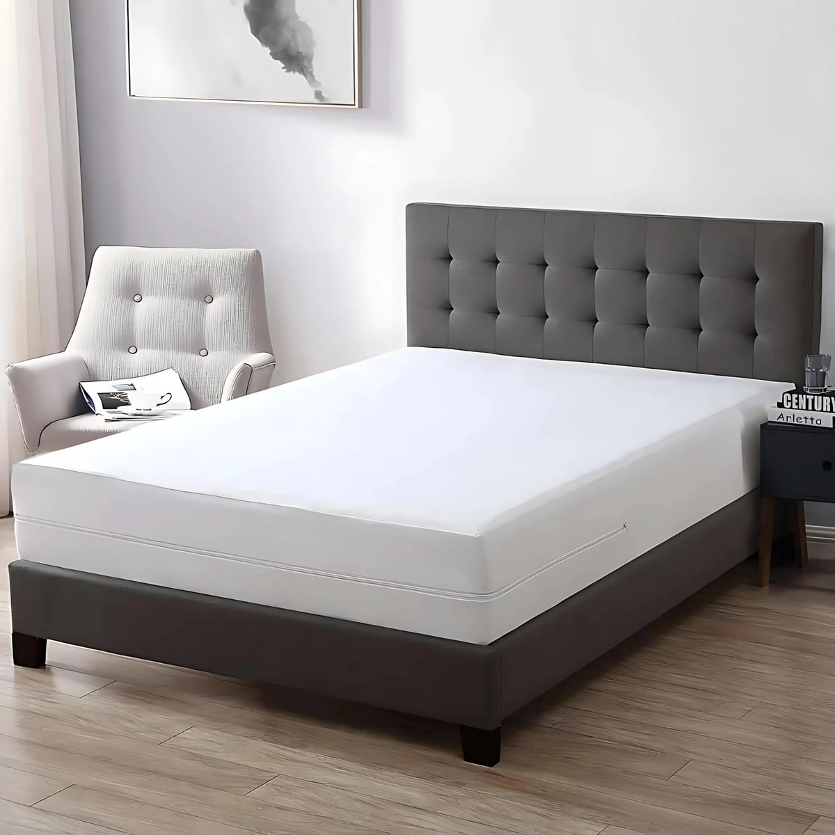 Perfect Nest - HH Fully Zippered Waterproof Mattress Protector Encasement