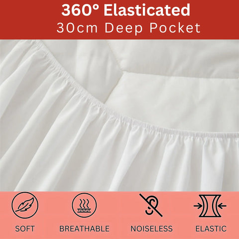 Perfect Nest - Bunk Bed Mattress Protector Sheet Hexagonal