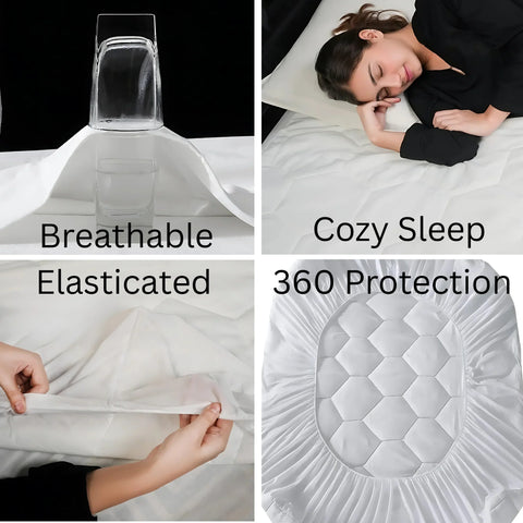 Perfect Nest - Bunk Bed Mattress Protector Sheet Hexagonal
