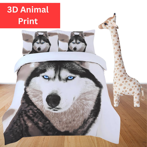 Perfect Nest - 3D Animal Print Duvet Cover Set