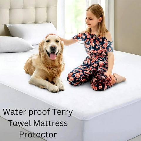 Perfect Nest - HH Waterproof Terry Towel Bed Sheet Winter