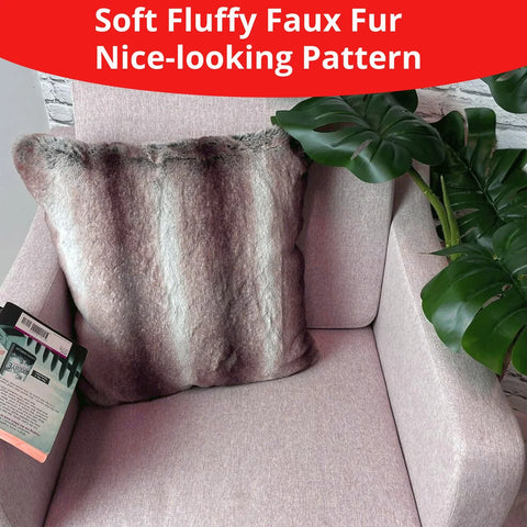 Perfect Nest - Luxury Faux Fur Rabbit Cushion Covers