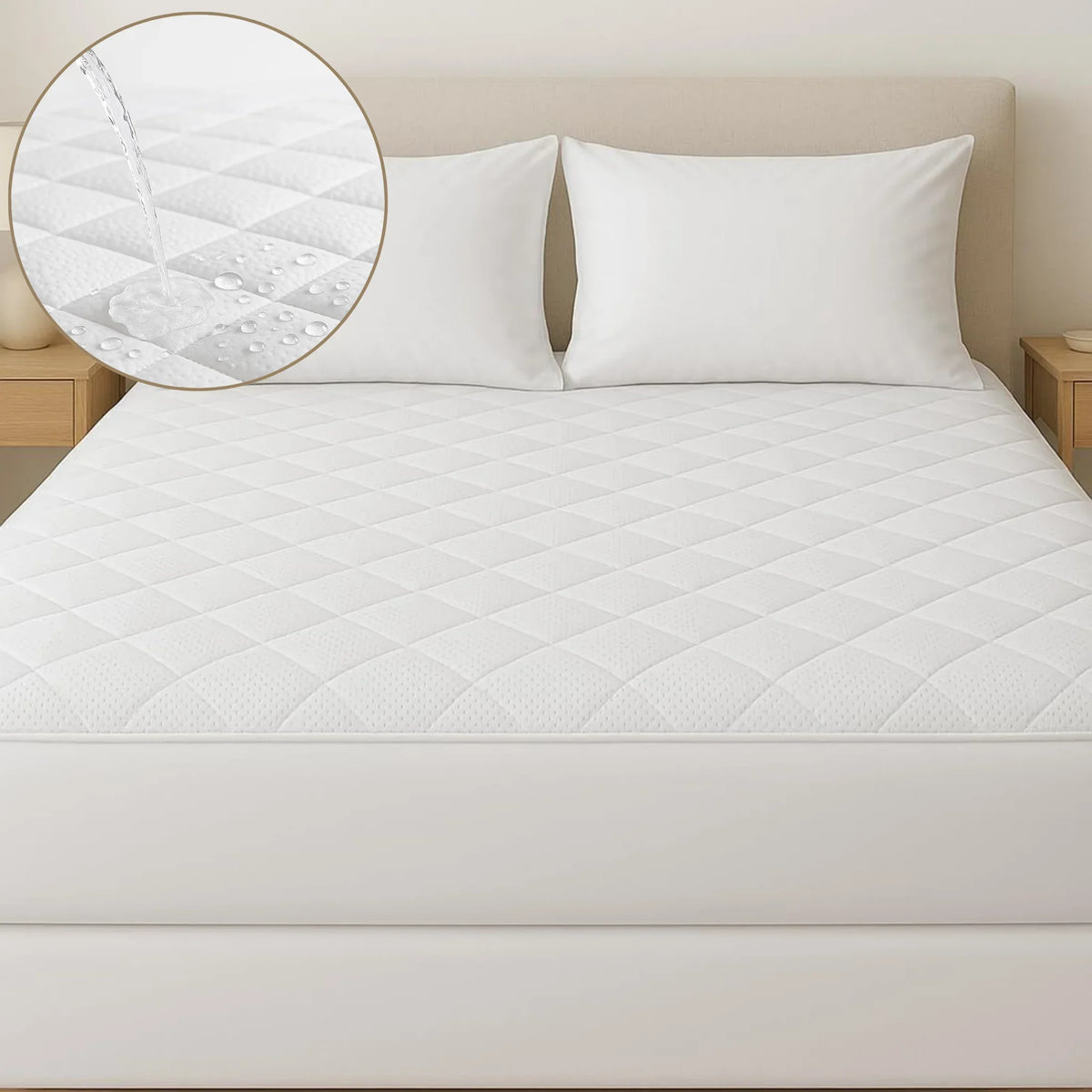 Perfect Nest - Waterproof Bamboo Mattress Protector