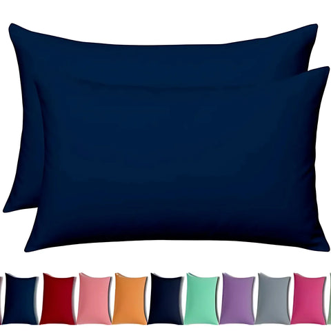 Perfect Nest - 2x Luxury Percale Polycotton Pillowcase Pair