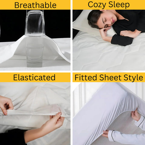 Perfect Nest - CL Quilted Mattress Protector Sheet
