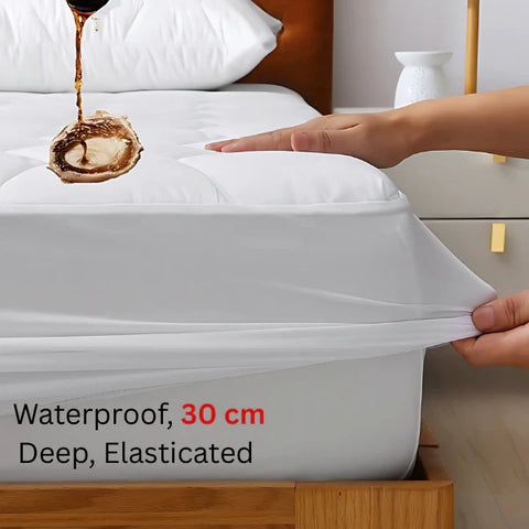 Perfect Nest - HH 30cm Deep Waterproof Mattress Protector