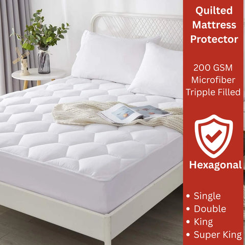 Perfect Nest - Quilted Mattress Protector Sheet