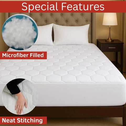 Perfect Nest - Quilted Mattress Protector Sheet