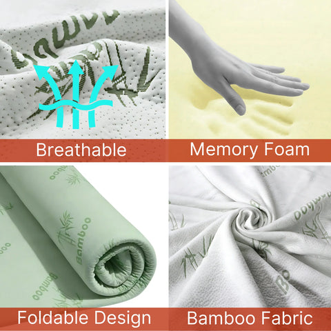 Perfect Nest - Heaven High 40D Bamboo Mattress Topper