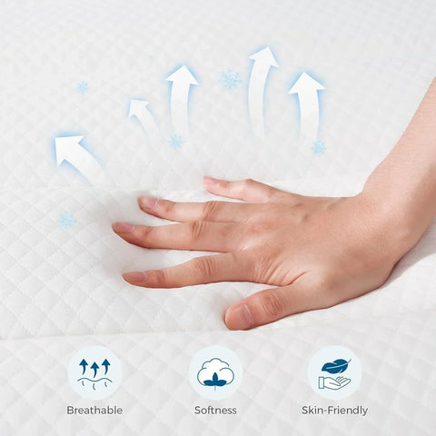 Perfect Nest - Contour Memory Foam Pillows Bamboo