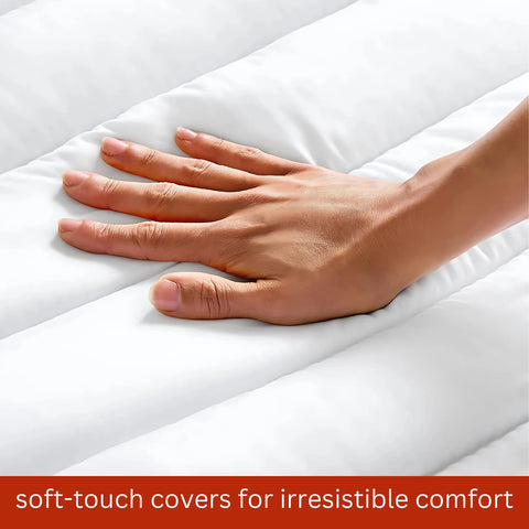 Perfect Nest - Hypoallergenic Luxury Mattress Topper – 4cm Deep