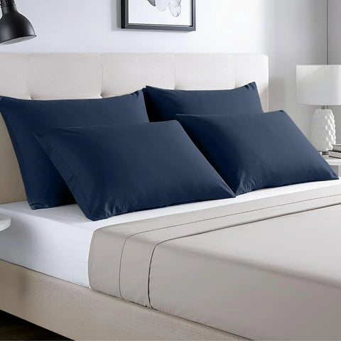 Perfect Nest - 2x Luxury Percale Polycotton Pillowcase Pair