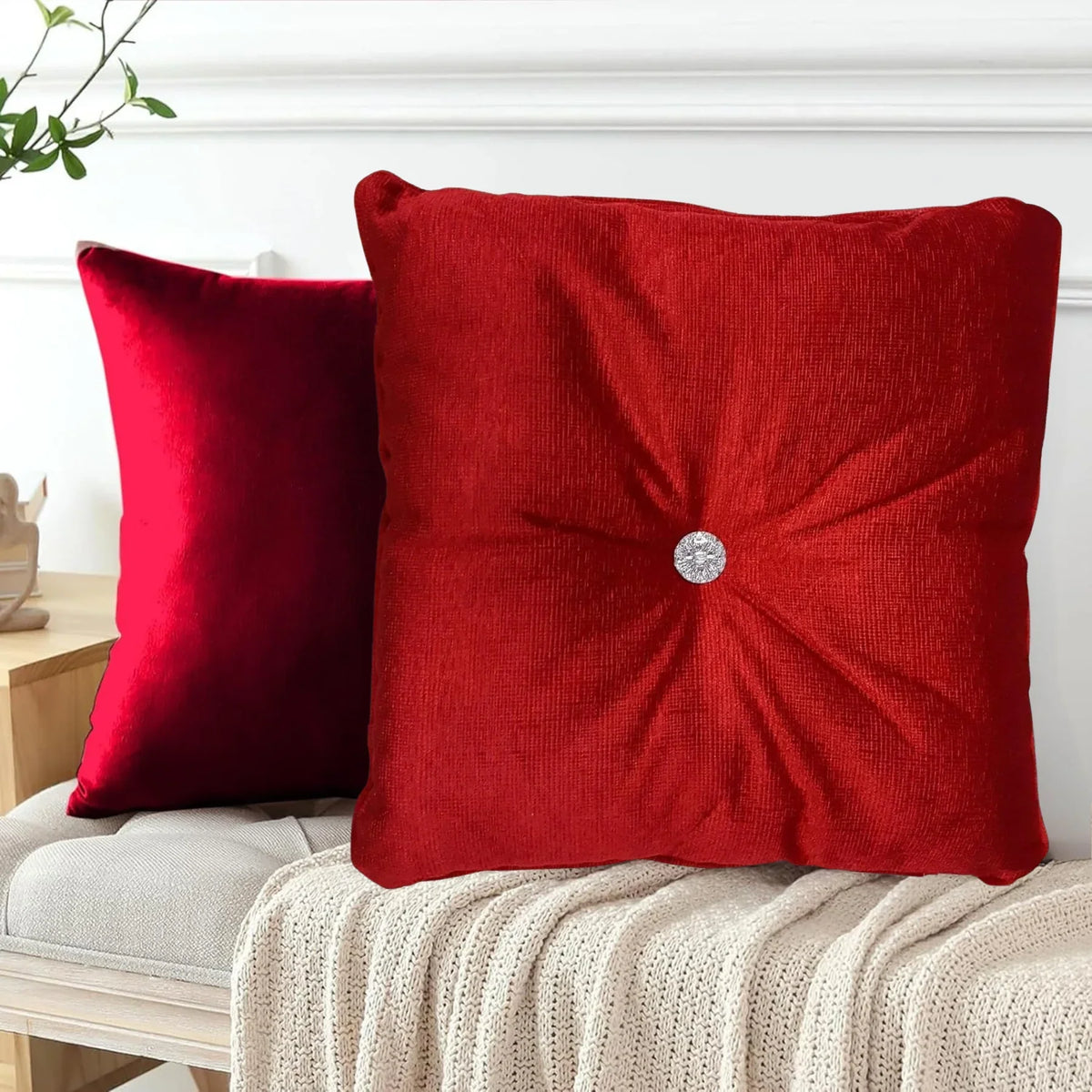 Perfect Nest - Luxury Panache Havana Square Filled Cushion