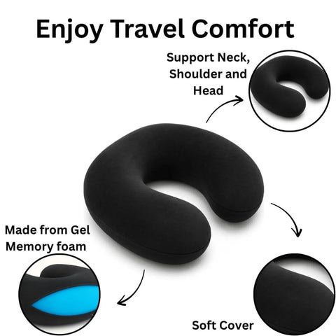 Perfect Nest - Cooling Memory Foam Travel Pillow