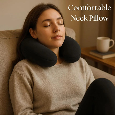 Perfect Nest - Cooling Memory Foam Travel Pillow
