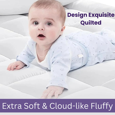 Perfect Nest - Luxury Mattress Topper – Extra Thick 11cm Deep Fill